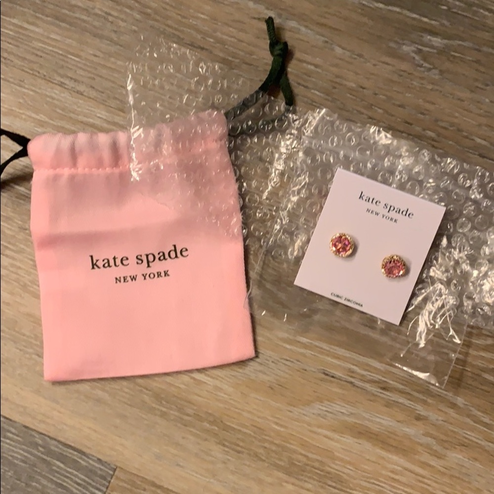 Kate Spade Pink Earrings - New